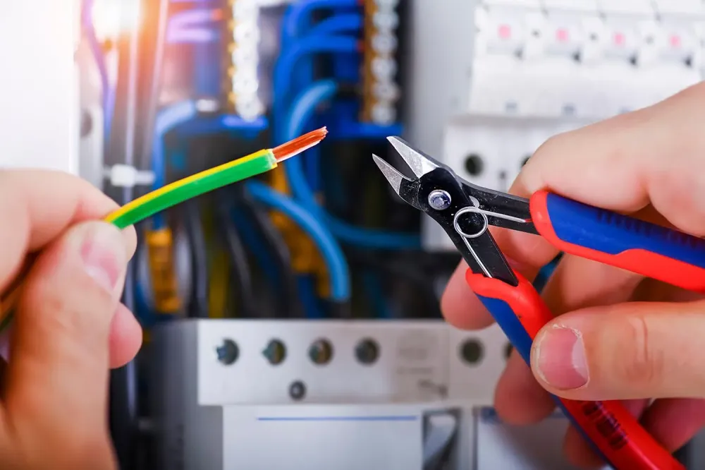 electricité en cours